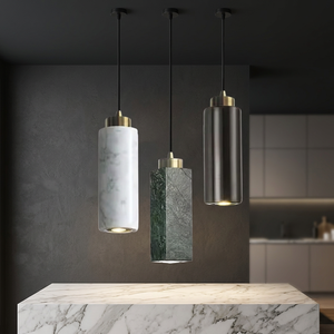 Elegantes Lámparas Colgantes LED Italianas de Latón Negro, Lámpara de Techo Moderna, Regulable, Fácil Instalación, Sala de Estar, CRI 80 - Product Image 4
