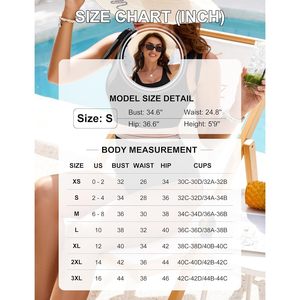 Womens One Piece Swimsuit <b>Tummy</b> <b>Control</b> Slimming Modest Square Neck High Cut Swimwear With Contrast Binding - Product Image 6