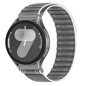BEEFLYPOWER Bracelet de montre en nylon à boucle, design populaire, 20 <span class=keywords><strong>mm</strong></span> 22 <span class=keywords><strong>mm</strong></span>, pour <span class=keywords><strong>Samsung</strong></span> <span class=keywords><strong>Watch</strong></span> 7 <span class=keywords><strong>40</strong></span>/44 <span class=keywords><strong>mm</strong></span> 6 <span class=keywords><strong>Classic</strong></span> 43/47 <span class=keywords><strong>mm</strong></span>, bracelet de sport - Product Image 3