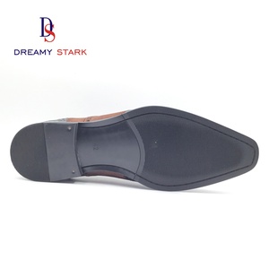 Handmade Unique Design High Quality Vintage Men's Leather <b>Shoes</b> Custom Logo High-end Sense <b>Comfort</b> Autumn Lace-up Wedding <b>Shoes</b> - Product Image 5