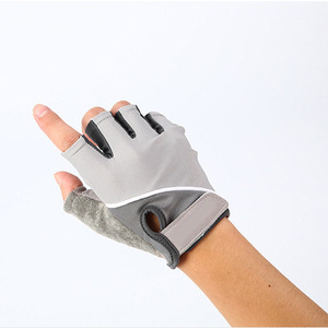 2026 Wholesale Custom Logo Breathable <b>Weight</b> Lifting Training Workout Riding Cycling Half Finger Gym <b>Gloves</b> Men - Product Image 2