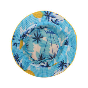 Chapeau seau en coton pour hommes et femmes au printemps et en été, broderie de logo imprimé personnalisé, protection solaire et vêtements d'extérieur - Product Image 2