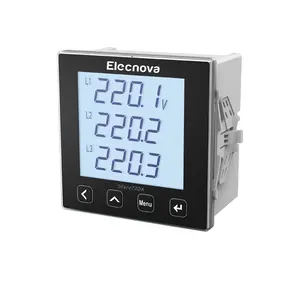 Elecnova Sfere720A lcd electric 3phase multifunction power meter digital