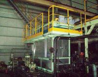 Séparateur magnétique - MAGOPUS (type MBH) Marque Greencore E&C 1500 kg de poids Barres magnétiques et unité de grattoir Composants principaux