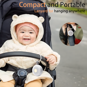 Bán buôn USB powered nhựa trắng tiếng ồn giấc ngủ âm thanh máy với ánh sáng ban đêm 15 nhẹ nhàng thiên nhiên âm thanh & điều chỉnh âm lượng - Product Image 3