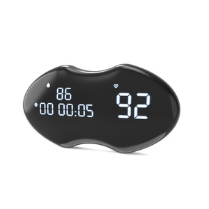 Moniteur de fréquence cardiaque avec sangle pectorale, capteur de fréquence cardiaque ANT+ avec batterie 400H, compatible avec les applications Strava/Wahoo Fitness/Polar Beat Yoga - Product Image 1