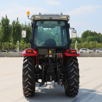 Tracteur agricole certifié CE LEVIK avec cabine climatisée en option, haute efficacité de travail pour la semence