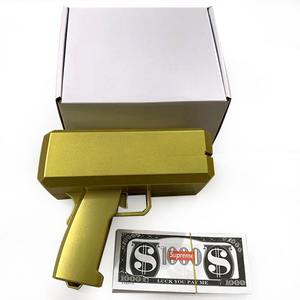 Pistola de Dinero para Noches de Juego, <span class=keywords><strong>Bingo</strong></span> y Fiestas de <span class=keywords><strong>Casino</strong></span>. Cañón de Confeti Reutilizable que Dispara 100 Billetes de Confeti como la Lluvia, Celebrador de la Victoria - Product Image 3