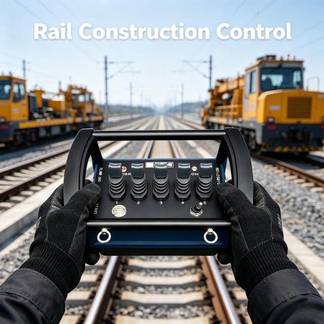 Ergonomic Design Hydraulic Proportional Remote Control Comfortable for Long-Time Holding No Hand Fatigue