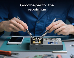 Plateforme <span class=keywords><strong>de</strong></span> préchauffage intelligente Xwitzeal JR1 Phone X-16PM/AD, plateforme <span class=keywords><strong>de</strong></span> refroidissement multicouche pour carte mère, boîtier d'outil <span class=keywords><strong>de</strong></span> réparation <span class=keywords><strong>de</strong></span> CPU - Product Image 4