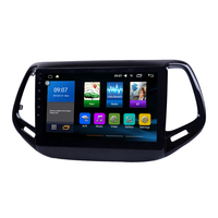 Autoradio pour Jeep Compass 2017 2018 2Din Android Octa Core, autoradio stéréo DVD GPS Navigation Player multimédia Android Auto Carplay