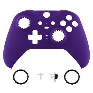 เคสหน้าสีม่วงแบบสัมผัสนุ่มพร้อมวงแหวนตกแต่งและฝาครอบเปลี่ยนสำหรับจอย Xbox One Elite Series 2 - Product Image 2