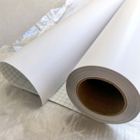 Film de plastification à froid PVC auto-adhésif transparent 2803 Mat 140G avec papier support