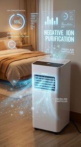 Prix de gros Climatiseur personnel compact et mobile à eau pour animaux de compagnie JF-10, avec déshumidification pour réduire l'humidité intérieure - Product Image 6