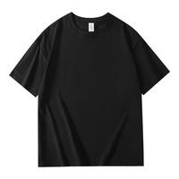 Camiseta de Manga Corta Unisex de Alta Calidad, 100% Algodón, Tejido Antiarrugas, Transpirable, Corte Holgado, Talla Grande