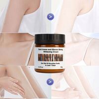 Lotion éclaircissante corporelle OEM ODM pour peaux noires, soin des taches sombres sur les genoux, les jointures, les coudes et les aisselles, crème blanchissante puissante au niacinamide pour le visage