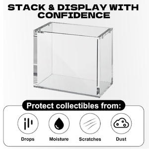 Geling Venta al por mayor Estuche protector transparente de acrílico Etb con protección UV, económico, para Elite Trainer Box - Product Image 5