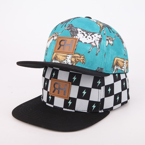 Tùy Chỉnh 5 Bảng Điều Chỉnh Toddler Phẳng Mũ Bóng Chày Gorra Bé Trẻ Em Trẻ Sơ Sinh Sợi Dây <span class=keywords><strong>Snapback</strong></span> Mũ - Product Image 2