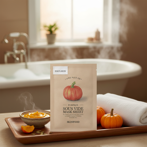 แผ่นมาส์กหน้า Sous Vide จากฟักทอง Skinfood - Product Image 3