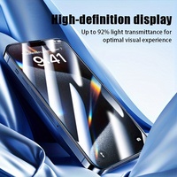 Protecteur d'écran pour Iphone 15/15 Plus/15 Pro/15 Pro Max/X/Xs/Xr/Xs MAX Pro Max, 5 pièces, Film de protection en verre trempé