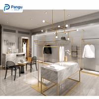 Comptoir de caisse moderne en marbre pour magasin de vêtements, vitrine de présentation personnalisée pour la vente au détail, mobilier de boutique