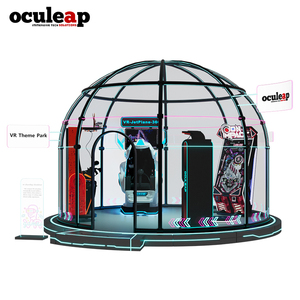 Parc à thème VR compact personnalisable de 20 mètres carrés, salle de jeux de réalité virtuelle, aire de jeux intérieure pour enfants, machine de <span class=keywords><strong>jeu</strong></span> de flipper 5D - Product Image 1