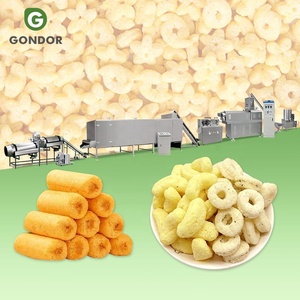Quy mô nhỏ Stick <span class=keywords><strong>Mini</strong></span> gạo puffing Ngô Flake Snack làm cho chế biến nhà máy sản xuất dòng máy đùn - Product Image 1