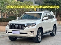 Für Toyota Prado 2011-2021 Glefon 64 Farben App-Steuerung 12V 3-5W Auto-Innenraum-Ambientebeleuchtungs-Set Plug-and-Play Atmosphärenlampe