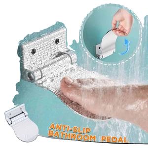 Repose-pieds à ventouse pour la salle de bain, accessoires de douche antidérapants, support de rasage pour les jambes, repose-pieds pour économiser de l'effort - Product Image 1