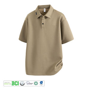 Camisetas Polo de Algodón Transpirables de Manga Corta, Holgadas, Casuales de Verano, con Logotipo Personalizado OME para Hombre - Product Image 1