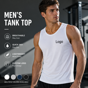 Women's Breathable Quick Dry Lightweight Tank <b>Top</b> Solid Color Crew Neck Sleeveless Fitness Workout <b>Top</b> - Product Image 2