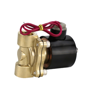 2w160-15 1/2 solenoid Brass thường đóng van điện từ DC 12V solenoid van nước - Product Image 1