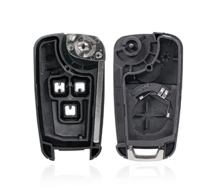 Từ Xa vỏ chìa khóa xe chìa khóa xe bền 3 nút cho Opel Vauxhall <span class=keywords><strong>Astra</strong></span> Insignia xe có thể gập lại lật từ xa <span class=keywords><strong>Key</strong></span> Fob Bìa trường hợp - Product Image 3