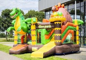 Château gonflable de dinosaure, trampoline gonflable pour enfants, en vente - Product Image 2