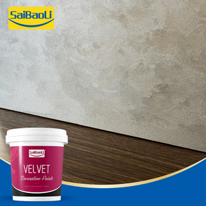 Có thể giặt nhung nghệ thuật sơn cho các bức tường, nhà máy trực tiếp cung cấp kết cấu sơn để làm cho bền và mềm mại cảm thấy bề mặt trang trí - Product Image 3