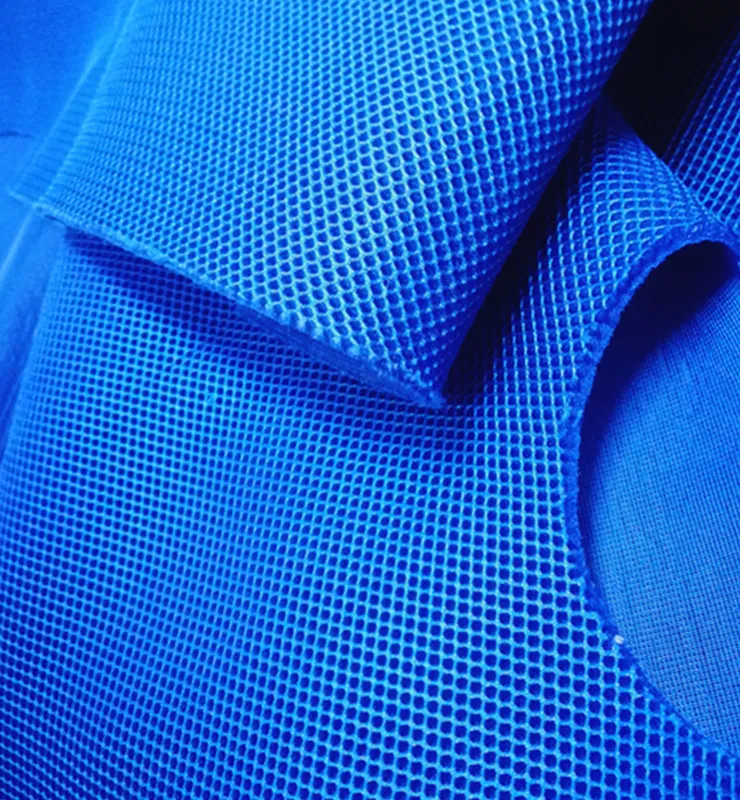 Factory birdeye mesh coolmax fabric , polyester mesh fabric for cycling jersey / garment / sportswear