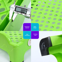 Lit empilable JAYA pour enfants de maternelle, lit de sieste respirant en maille plastique, lits superposés pour garderie pour enfants