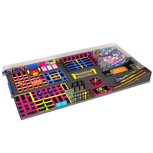 Parque de Trampolines Comercial Interior Grande Personalizado con Circuito Ninja y Foso de Espuma para Niños y Adultos - Product Image 2