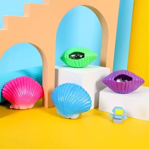 Jincan Factory Wholesale Hot Selling TPR Material Unisex Portable Funny <b>Educational</b> Hand Pinch Shell Vent Relief Creative <b>Toys</b> - Product Image 3