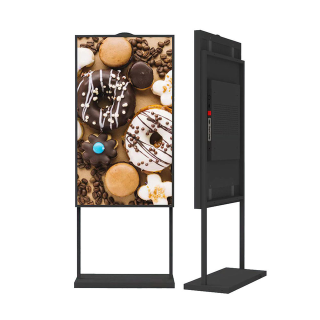 43 49 55 Inch Ultra-high Brightness 2500/3000/4500 Nits Wall Mounted Retail Store Advertising Lcd Window Facing Display