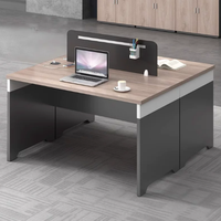 Nouveau bureau de direction moderne en bois de qualité supérieure avec tiroirs pour le personnel