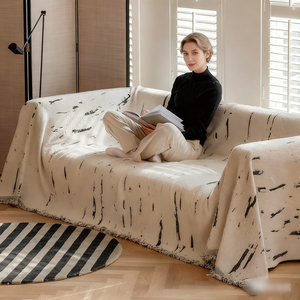 <span class=keywords><strong>Funda</strong></span> de <span class=keywords><strong>Sofá</strong></span> Personalizable de Chenilla, Moderna, para <span class=keywords><strong>Sofá</strong></span> de Tres Plazas, Universal para las Cuatro Estaciones, Antideslizante, Antiarañazos de Gato, Ecológica - Product Image 2