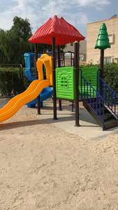 Équipement de jeu de glisse en plastique <span class=keywords><strong>pour</strong></span> jardin éducatif <span class=keywords><strong>pour</strong></span> enfants, thème ours, <span class=keywords><strong>attraction</strong></span> de parc d'attractions <span class=keywords><strong>pour</strong></span> enfants - Product Image 4