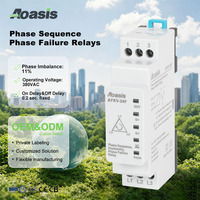 Dispositif de relais de surveillance et de protection contre les pertes de phase et les déséquilibres de phase FKV-24F, utilisé pour protéger des variations de tension