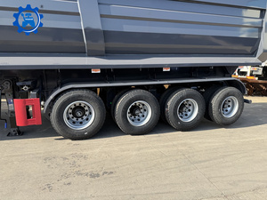 Sau 4 trục <span class=keywords><strong>Dump</strong></span> Trailer tipper 60 tấn tipper Trailer <span class=keywords><strong>9</strong></span> mét <span class=keywords><strong>Dump</strong></span> Trailer bán - Product Image 6