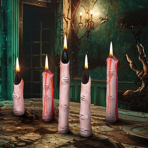 Halloween terreur doigt bougie rampante intérieur atmosphère scène décoration accessoires décoration décoration de la maison - Product Image 2