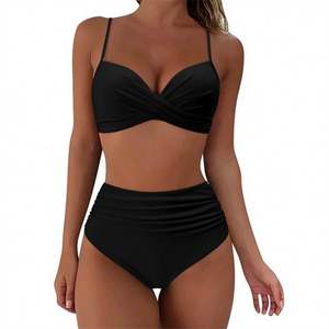 Traje de Baño K1360 para Mujer, Traje de Baño de Una Pieza, Conjunto de Bikini, Trajes de Baño, Bikini de Cintura Alta, Ropa de Baño para Playa - Product Image 4