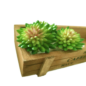 Mini plante bonsaï tête de lotus en pierre, accessoires DIY pour table, succulente artificielle écologique moderne et respectueuse de l'environnement - Product Image 1