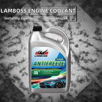 LAMBOSS Liquide de Refroidissement Antigel Haute Performance 4L à Base de Glycol pour Radiateurs de Voitures