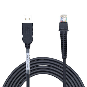 MINDEO MD2230 + MD2250 + PM728 바코드 스캐너용 USB 데이터 케이블-노트북 및 데스크탑용 PVC 소재 - Product Image 2
